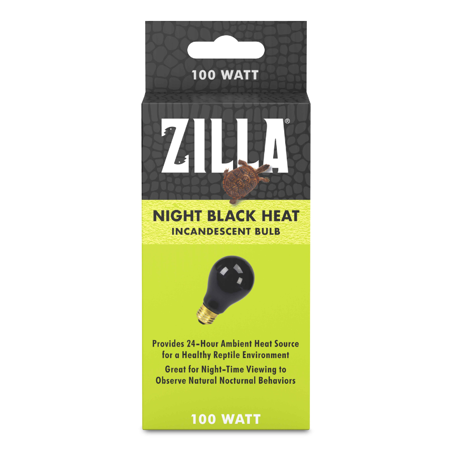 Incandescent Reptile Lighting  - Night Black Heat Bulbs