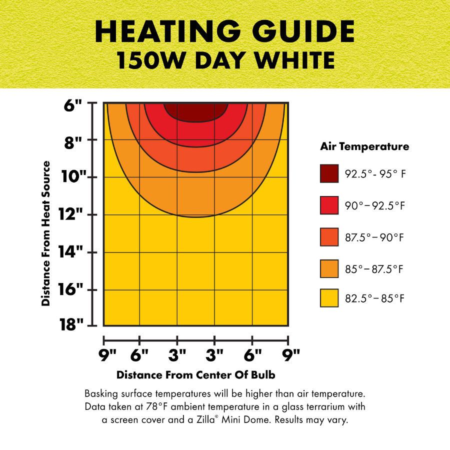 Incandescent Basking Spot Bulbs - Day White Light