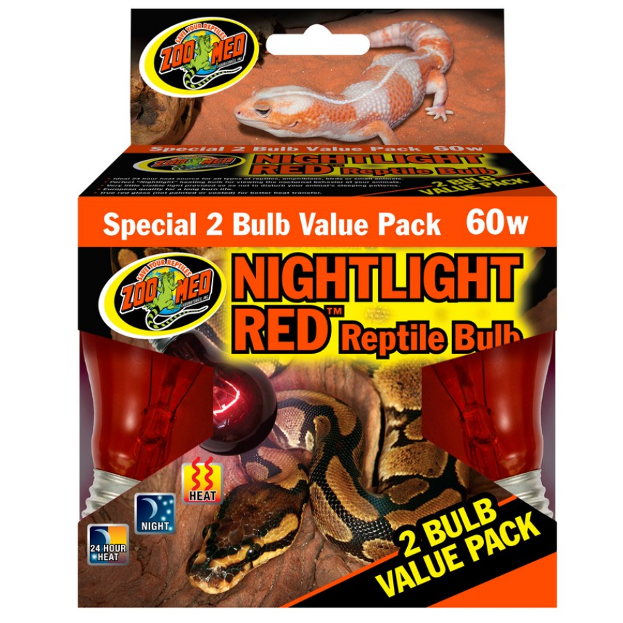 Nightlight Red™ Reptile Bulbs - 2 Pack (Copy)