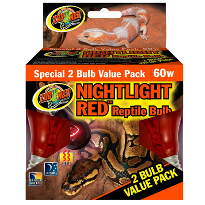 Nightlight Red™ Reptile Bulbs - 2 Pack