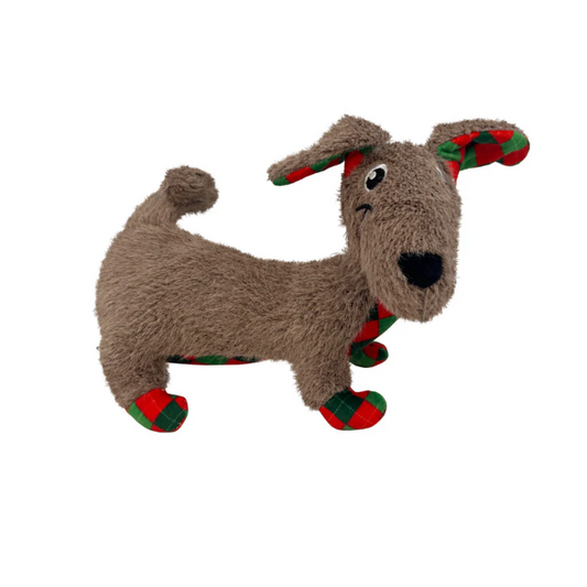 Holiday PupSqueaks Tucker Dog Toy