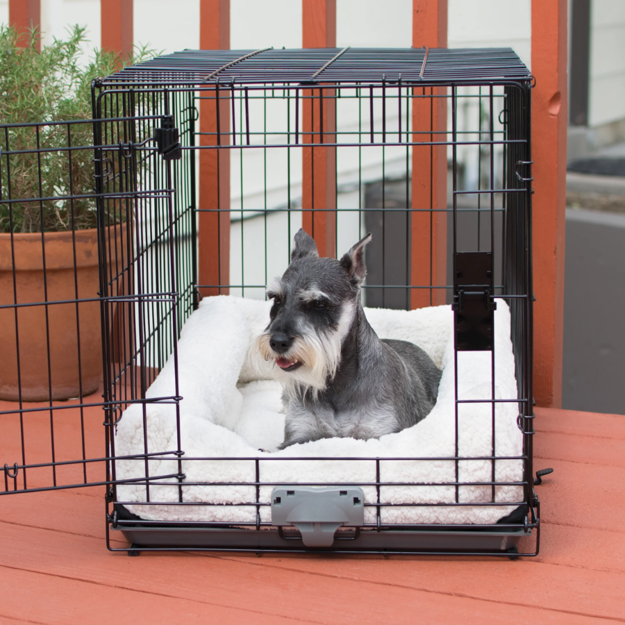 Deluxe Bolster Dog Crate Pad