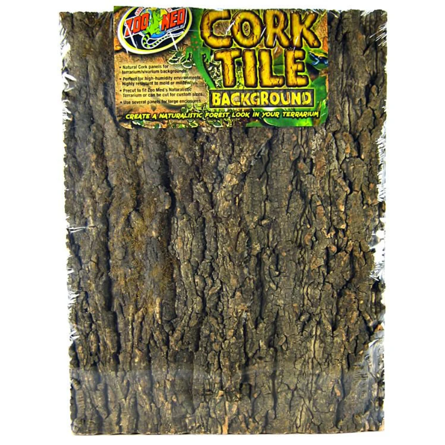 Natural Cork Tile Background for Terrariums