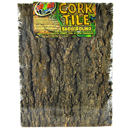 Natural Cork Tile Background for Terrariums