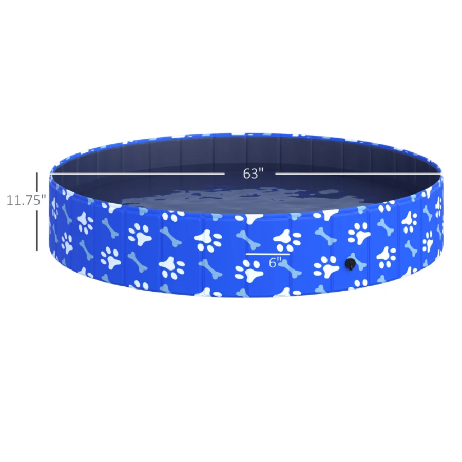 Foldable Pet SwimmingPool - Portable Bathing Tub