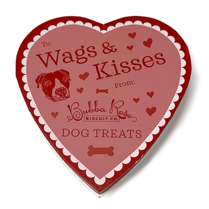 Wags & Kisses Heart Box