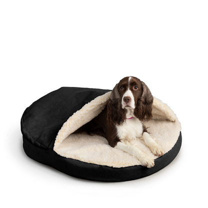 Cozy Cave® Luxury Orthopedic Round Dog Bed - Microsuede Collection