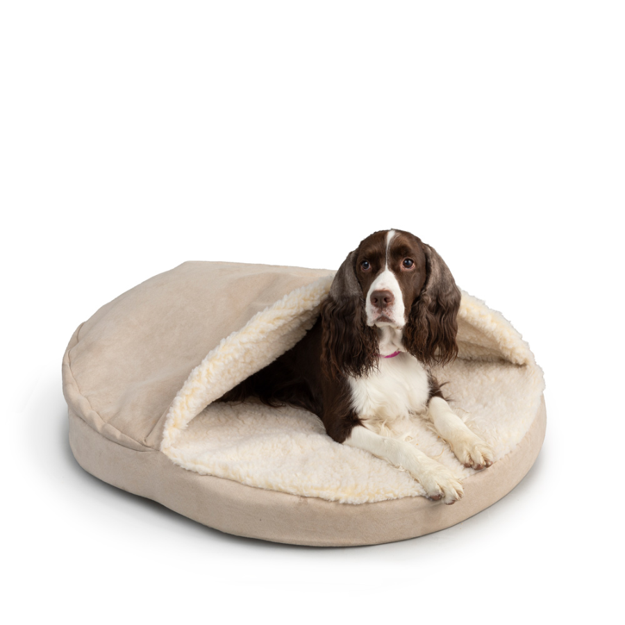 Cozy Cave® Luxury Orthopedic Round Dog Bed - Microsuede Collection