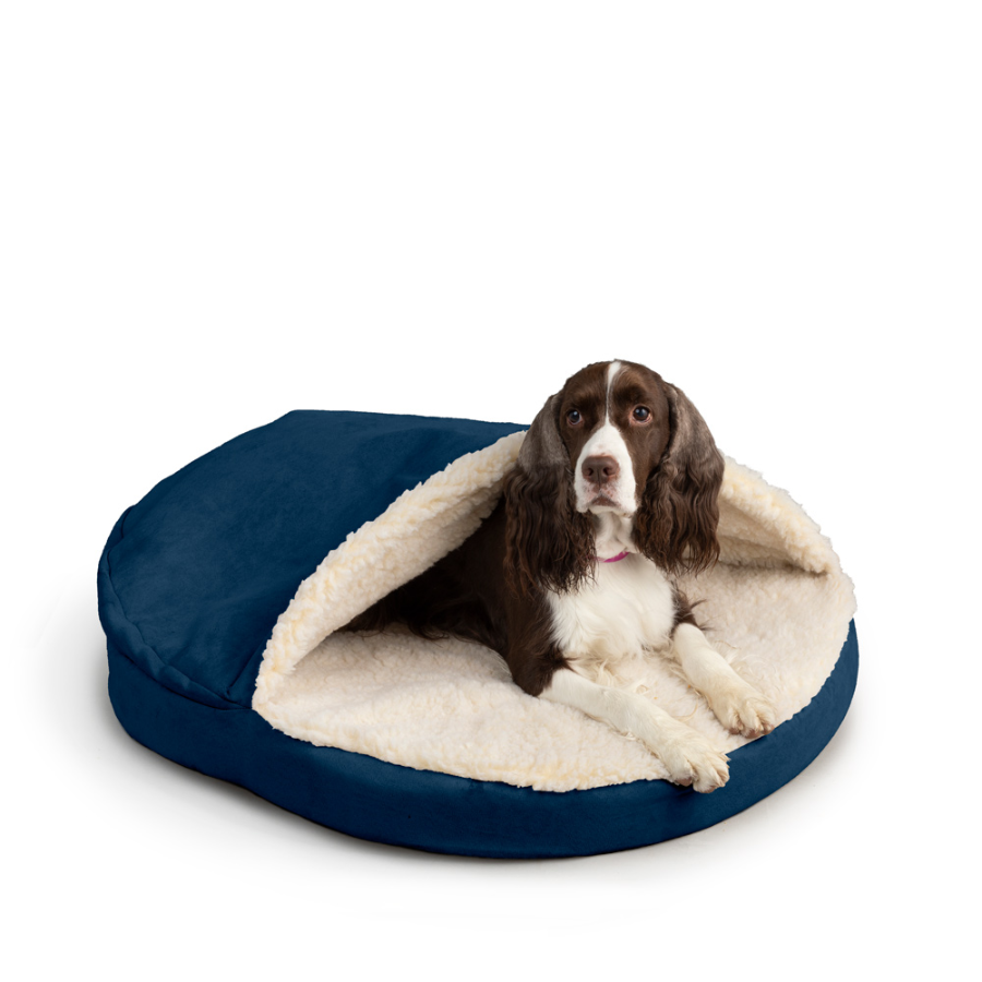 Cozy Cave® Luxury Orthopedic Round Dog Bed - Microsuede Collection
