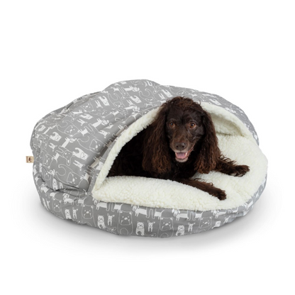 Cozy Cave® Luxury Standard Round Dog Bed - Wag Collection