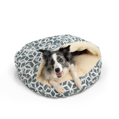Cozy Cave® Luxury Standard Round Dog Bed - Wag Collection