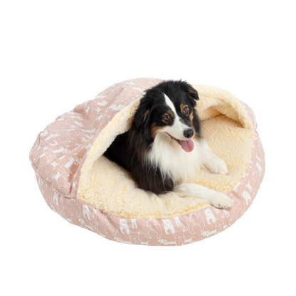 Cozy Cave® Luxury Standard Round Dog Bed - Wag Collection